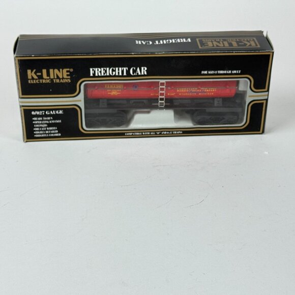 K-Line Electric Train O/027 Gauge PRR Triple Dome Tank Car P.S.M.X. 5426 - Picture 9 of 10